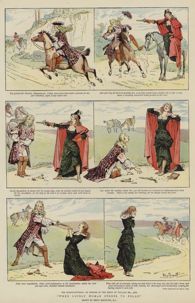 When Lovely Women Stoops to Folly by Percy Macquoid